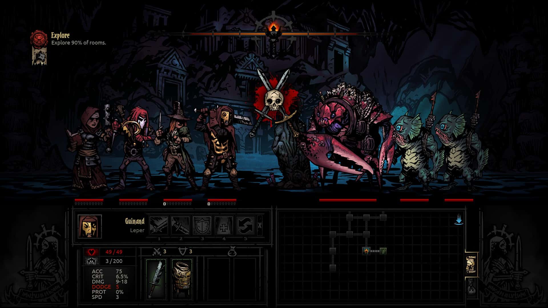 暗黑地牢 DarkestDungeon 中文版封面